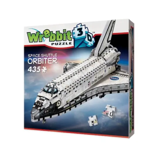 Wrebbit 3D Puzzle&trade; Space Shuttle Orbiter 435 Piece Puzzle {3}