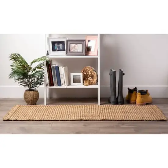 Golden Jute Floor Runner 22x60 {3}