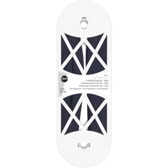 Dritz&reg; Polypro Belting for Straps and Handles, 1'' x 15yd. Navy {1}