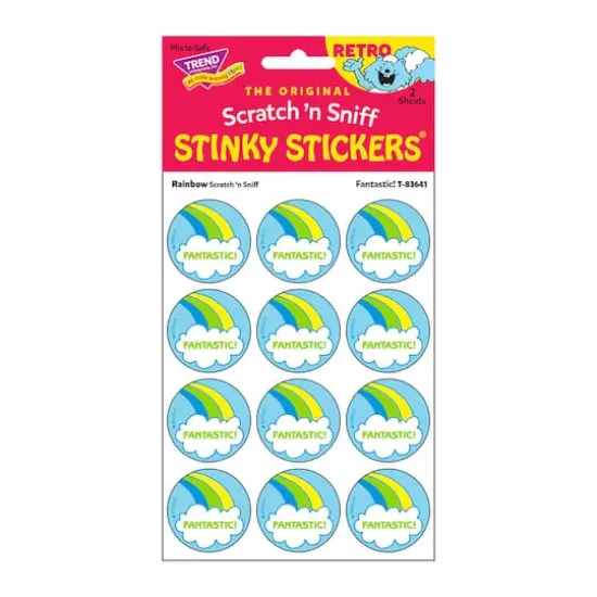 TREND Enterprises&reg; Retro Scratch 'n Sniff Stinky Stickers&reg; Summer 2024 Collector Combo Set {3}