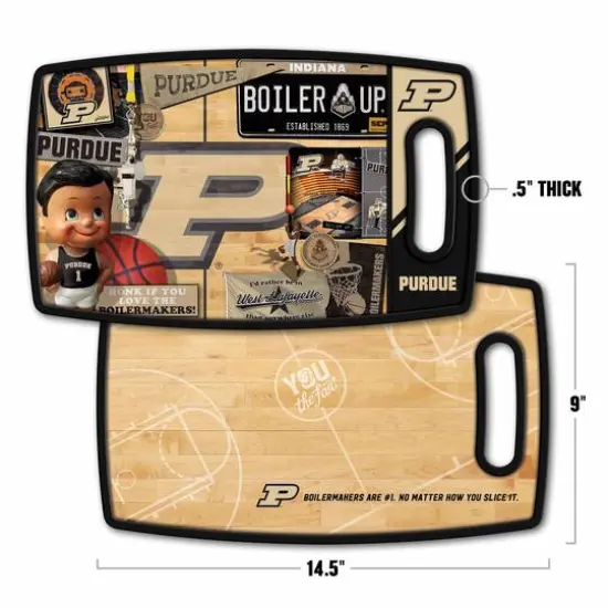 College Retro Series Cutting BoardPurdue Boilermakers BB {3}