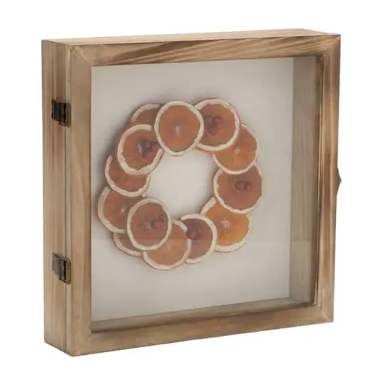 10" Dried Fruit Wreath Shadow Box Set {3}