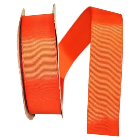 The Ribbon Roll 1.5" x 50yd. Grosgrain Solid Ribbon Orange {1}