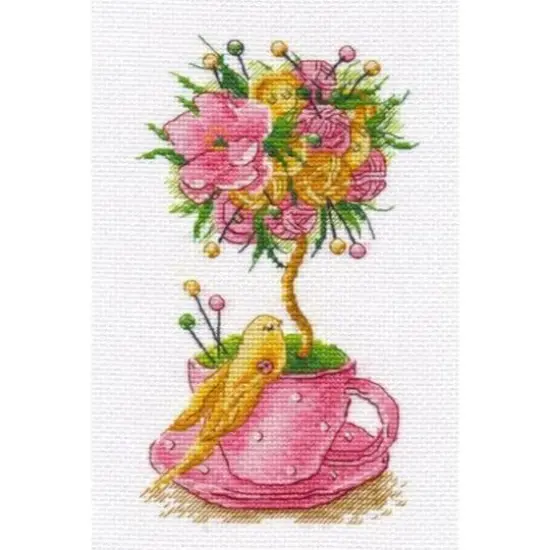 Oven Topiary Cross Stitch Kit {1}