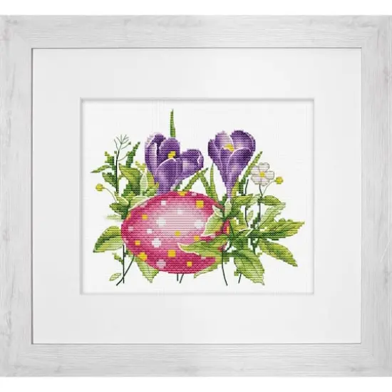 Luca-S Easter Egg Counted Cross Stitch Kit {1}