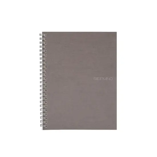 Fabriano&reg; EcoQua Spiral Bound Grid Notebook Stone {1}