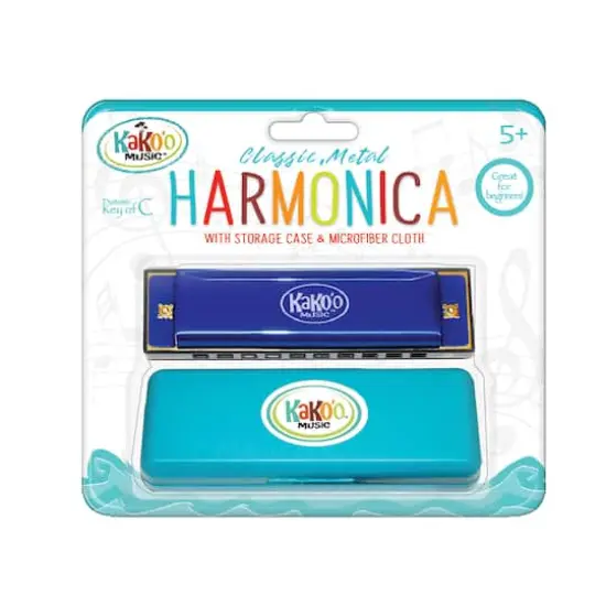 Salus Kako'o Blue Classic Metal Harmonica {3}