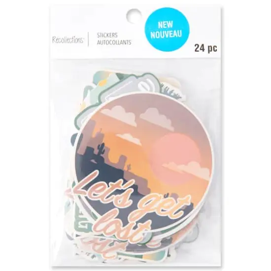 Adventure Die Cut Stickers by Recollections&trade; {4}