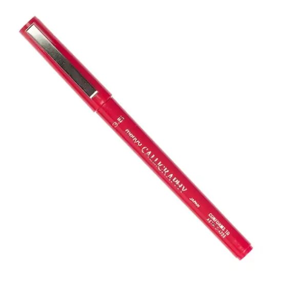 JAM Paper 3.5mm Calligraphy Pen, 2ct. Red {1}