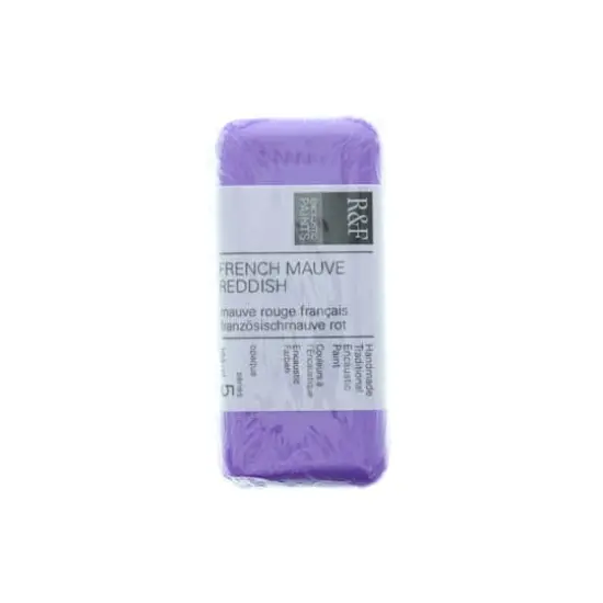 R&F&reg; Encaustic Paint Cake, 104mL French Mauve Reddish {1}