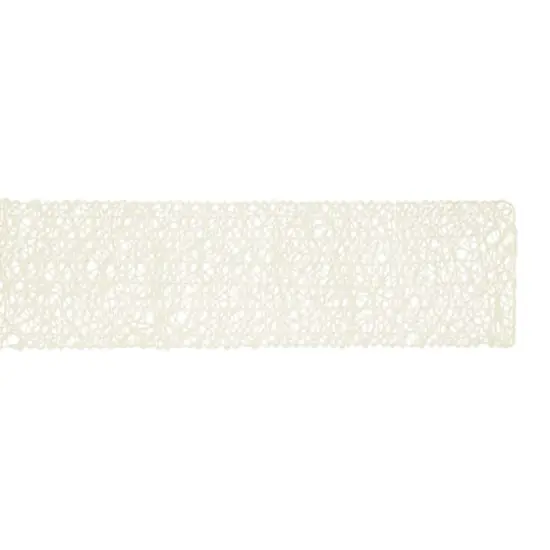DII&reg; 72" Woven Paper Table Runner Off White {5}
