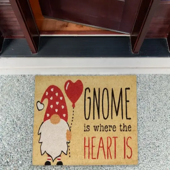 DII&reg; Gnome Is Where The Heart Is Doormat {6}
