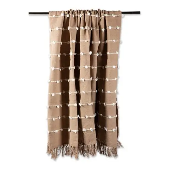 DII&reg; Stone Woven Loop Throw {3}