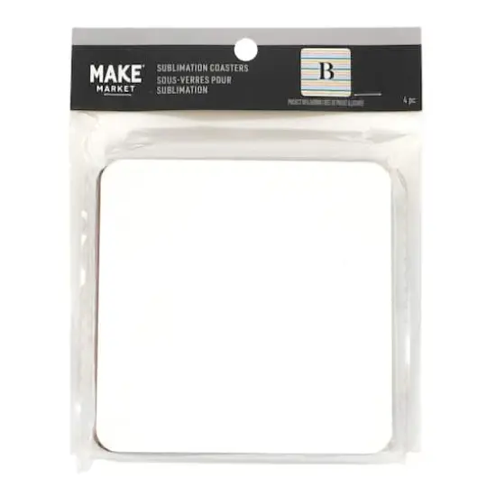 Sublimation Coasters, 4ct. by Make Market&reg; {3}