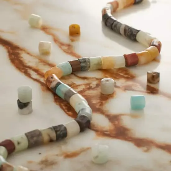 Amazonite Tube Beads, 4mm by Bead Landing&trade; {3}