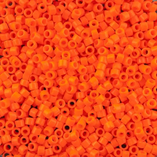 John Bead 11/0 Miyuki Delica Glass Seed Beads, 5g Orange {1}