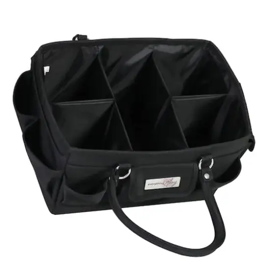 Everything Mary Black Deluxe Store & Tote Craft Organizer {5}