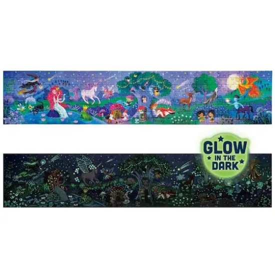 Hape Giant Magic Forest Glow-In-The-Dark Puzzle {3}