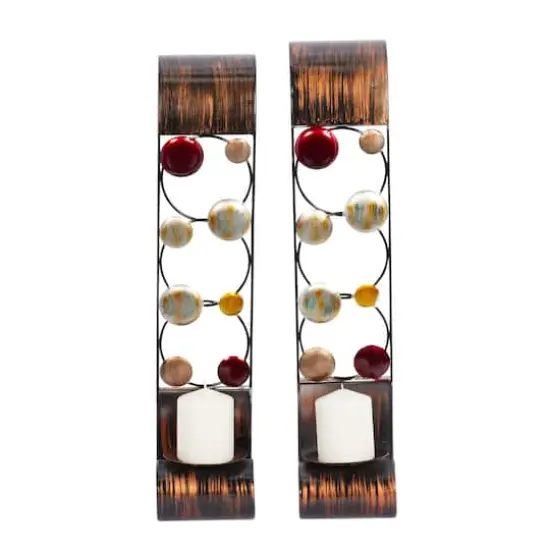 24" Metal Traditional Wall Sconce Set, 2ct. {3}