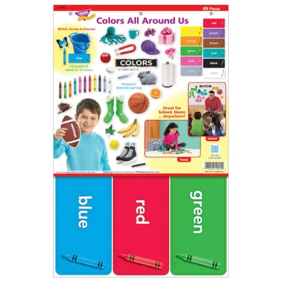 Trend Enterprises® Colors All Around Us Wipe Off Learning Set {4}