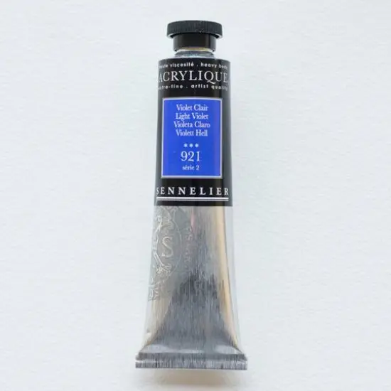 Sennelier Extra Fine Artists' Acrylic Paint, 60mL 921 Light Violet {1}