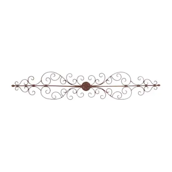 44" Brown Metal Rustic Wall D&eacute;cor {1}