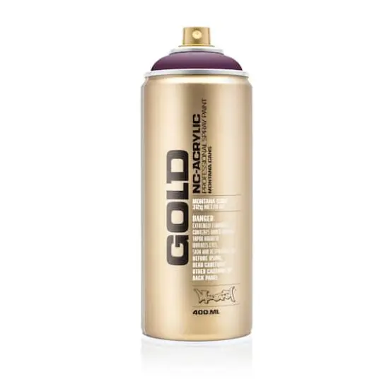 Montana&trade; Gold Acrylic Professional Spray Paint G4250 Deep Purple {5}