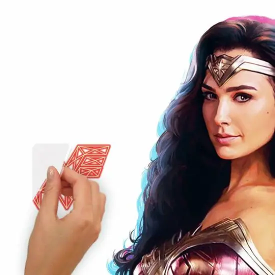 RoomMates Wonder Woman Peel & Stick Giant Wall Decals {6}