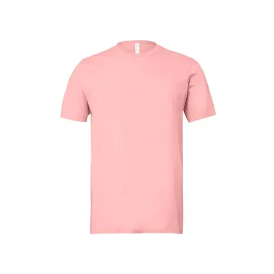 BELLA+CANVAS&reg; Adult Unisex T-Shirt Pink {1}
