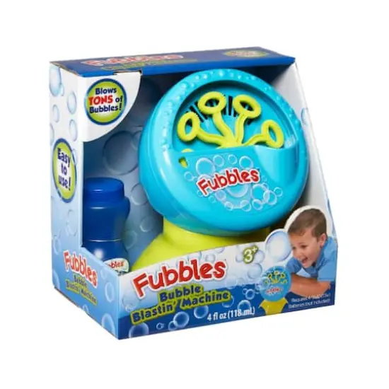 Little Kids&reg; Fubbles&reg; Bubble Blastin' Machine Blue {5}