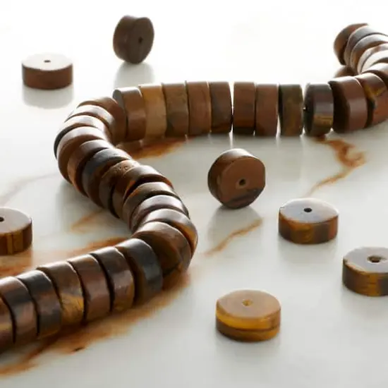 Tiger's Eye Heishi Beads by Bead Landing&trade; {3}