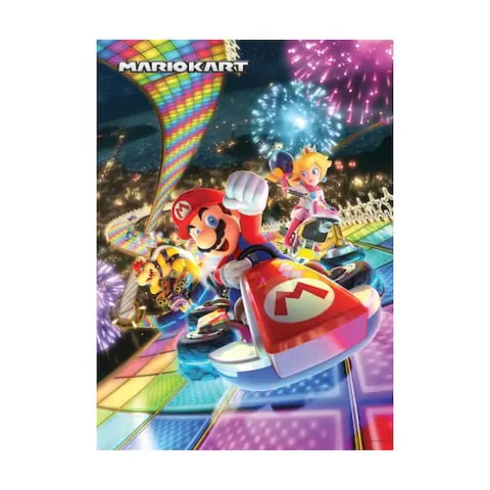 Nintendo Mario Kart Rainbow Road Puzzle: 1000 Pcs {3}