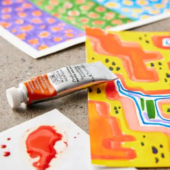 Winsor & Newton® Professional Water Colour™ Paint, 5mL Transparent Orange {3}