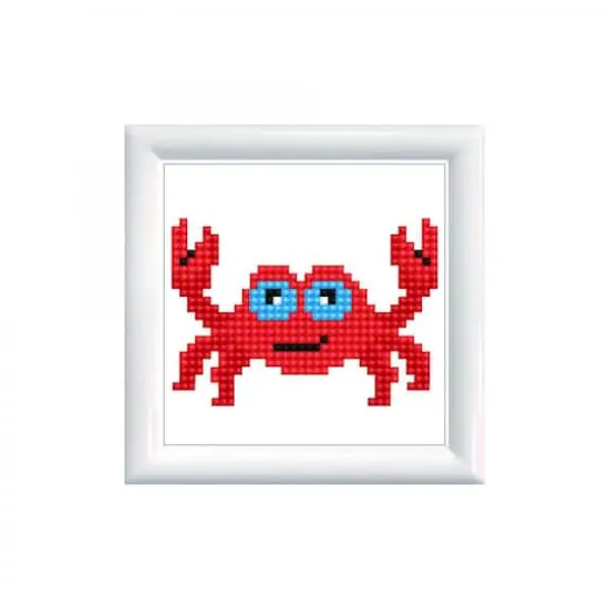 Diamond Dotz&reg; Beginner Crab Diamond Painting Kit {1}