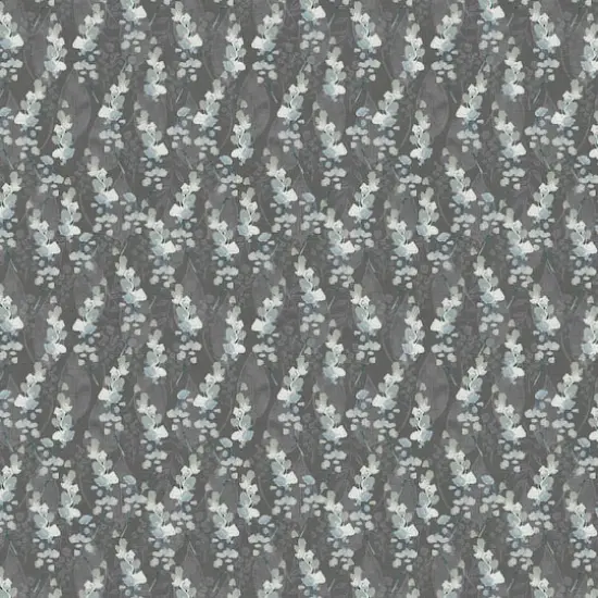 Fabric Editions Gray Motini Vines Cotton Fabric {1}