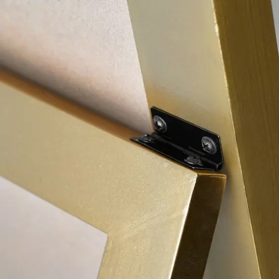 Head West Gold Full Size Free Standing Easel Dressing Mirror - 18" x 64" {5}