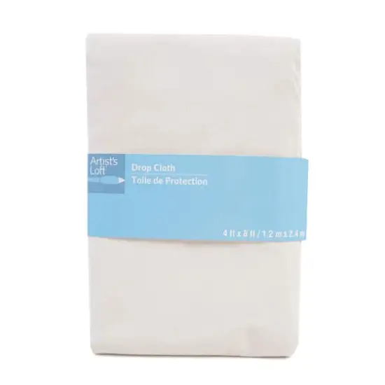 White Drop Cloth, 4ft. x 8ft. by Artist's Loft&trade; {1}