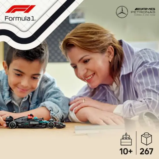 LEGO&reg; Speed Champions Mercedes-AMGF1&reg; W15 Race Car Toy Vehicle 77244 {5}