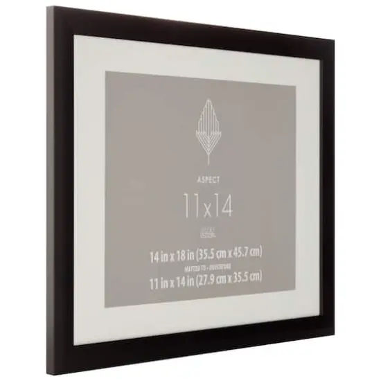 Aspect Black Frame with Mat by Studio D&eacute;cor&reg; {5}