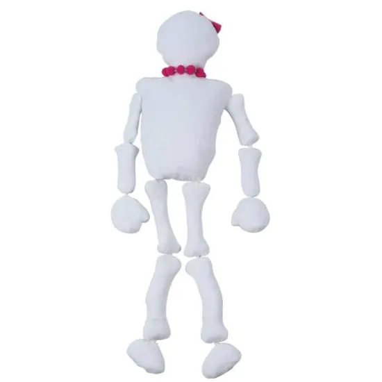 36" Skeleton with Pink Bow Accent Pillow by Ashland&reg; {4}