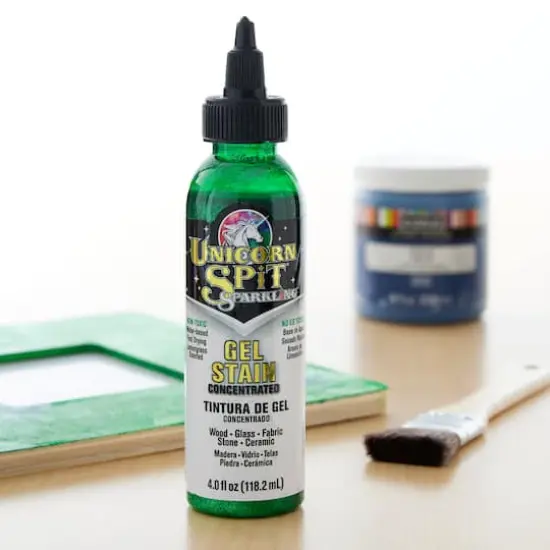 Unicorn SPiT&reg; Sparkling Gel Stain & Glaze Lavish Lovebirds {4}