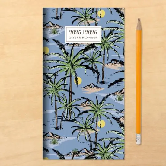 TF Publishing 2025 - 2026 Aloha Palms Small Monthly Pocket Planner {9}
