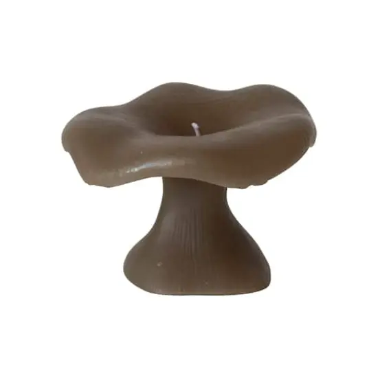 Hello Honey&reg; Large Unscented Mushroom-Shaped Candle Olive {1}