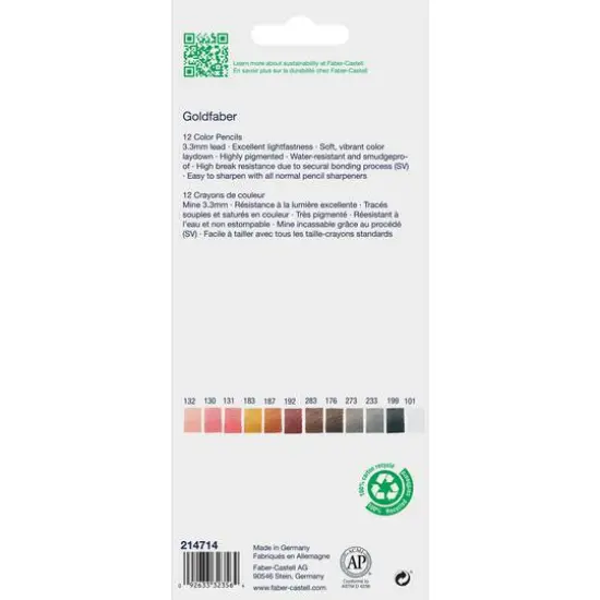 Faber-Castell&reg; Goldfaber Skin Tones Color Pencils {7}