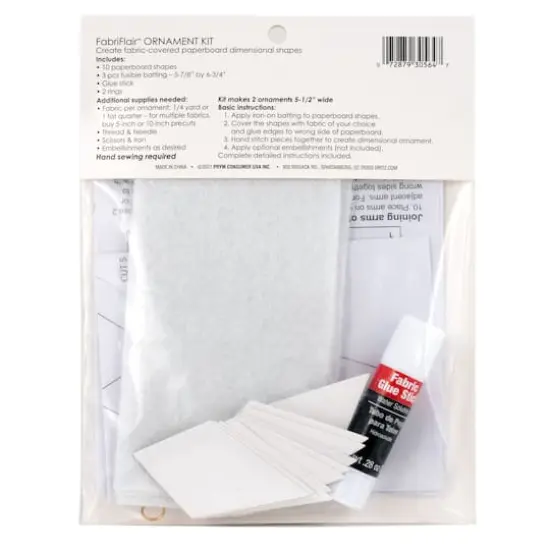 Dritz&reg; FabriFlair 5.5" Ornament Kit Star Pattern {4}