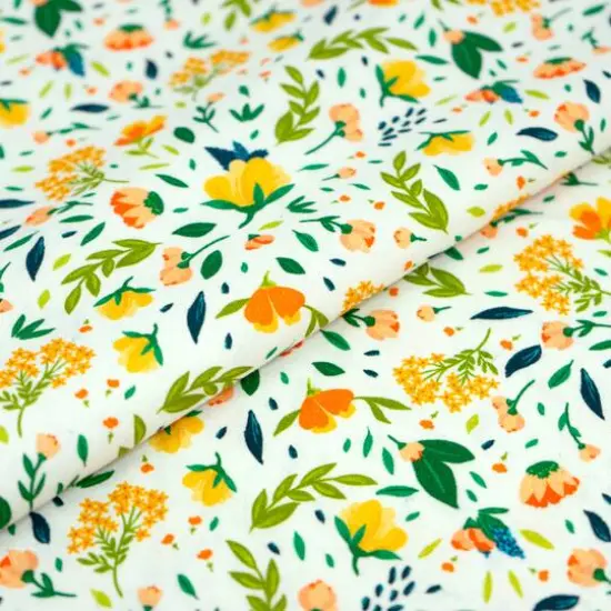 SINGER Beautiful Fall Garden Cotton Fabric Bundle {5}