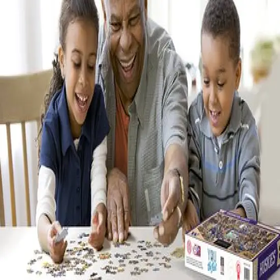 College Barnyard Fans 500 Piece Puzzle Washington Huskies {4}