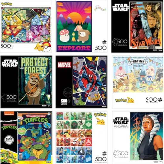 Assorted Entertainment 500 Piece Puzzle {1}