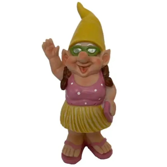 8" Beach Girl Gnome {1}