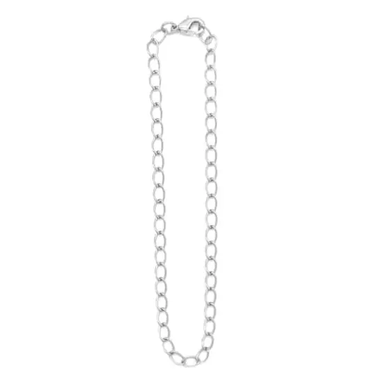 Sterling Silver Curb Bracelet by Bead Landing&trade; {5}